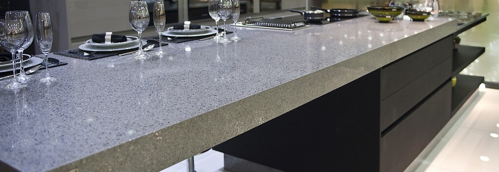 Silestone Quartz Countertop Chrome | Reflections Granite & Marble