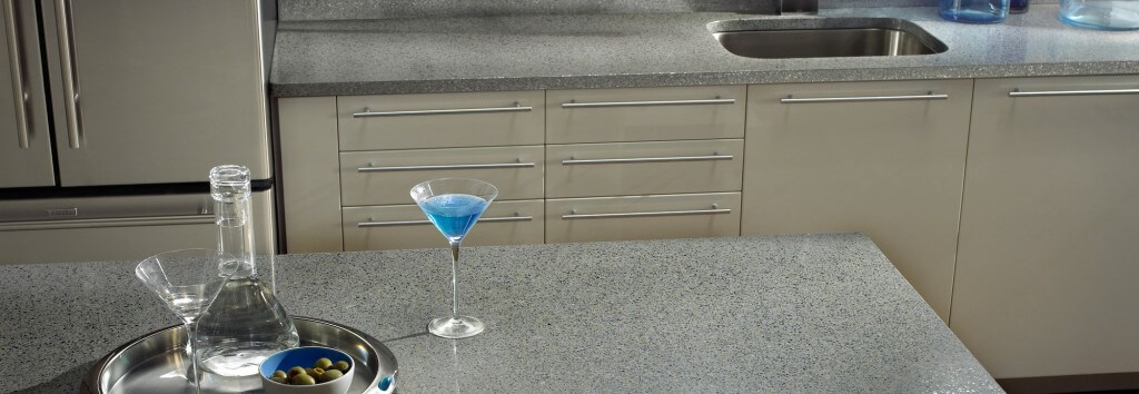 Silestone Quartz Kitchen Counter Chrome | Reflections Granite & Marble