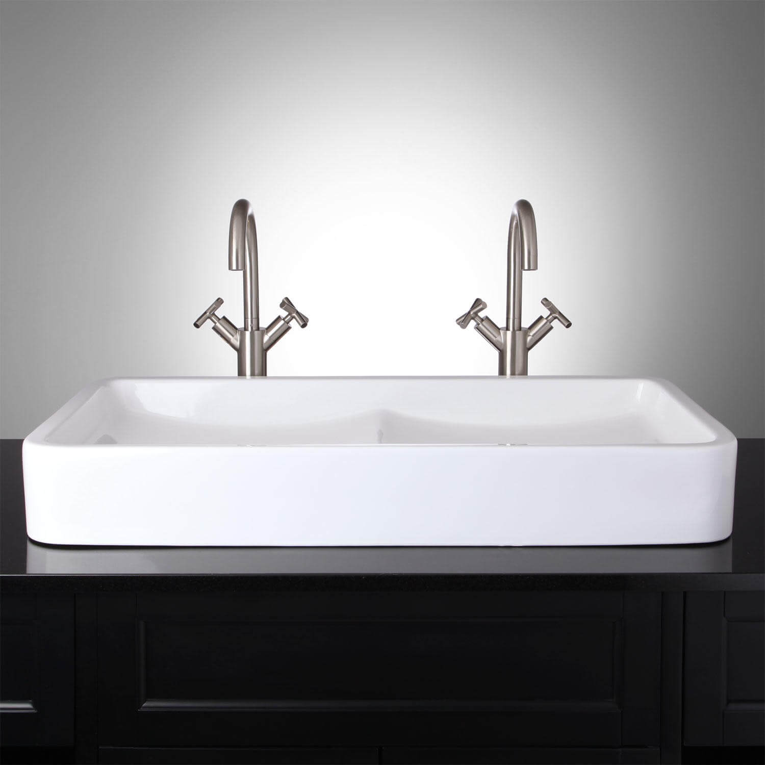 Double Bowl Vessel Sink | Reflections Granite & Marble