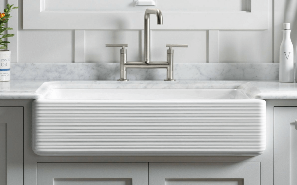 Farmhouse Style Apron Sink | Reflections Granite & Marble