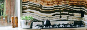 Onyx Kitchen Backsplash | Reflections Granite & Marble