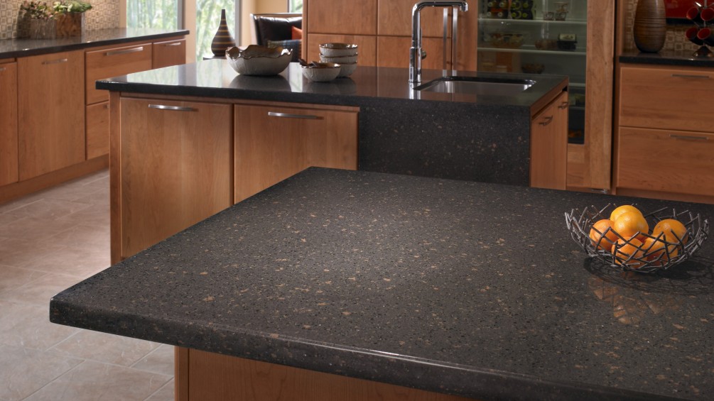 Terra Kitchen with Island - - Eco by Cosentino | Reflections Granite & Marble