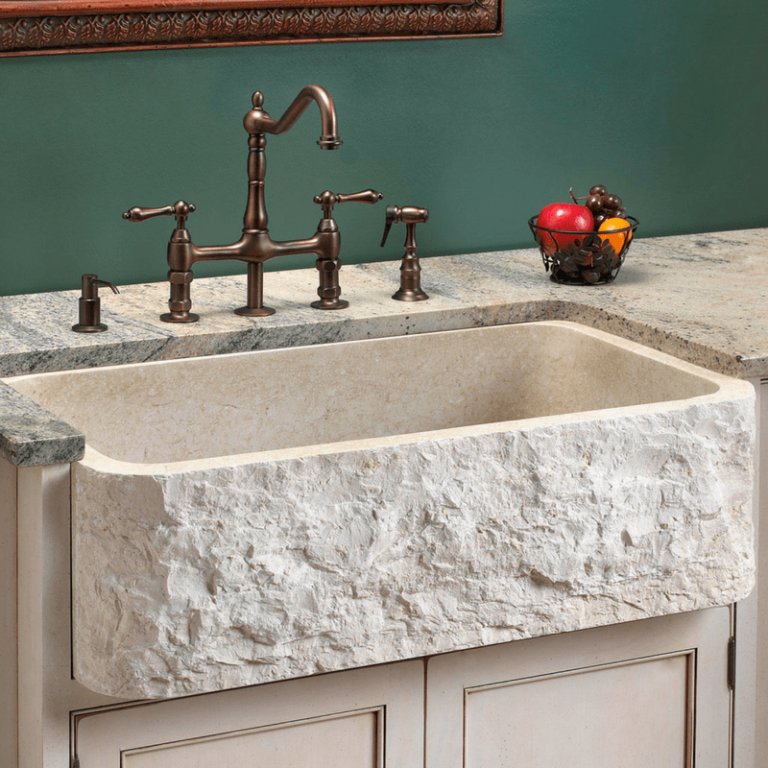 Farmhouse Sinks With Exposed Apron Reflections Granite And Marble