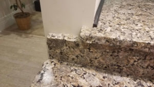 Beige Butterfly Granite with Chiseled Edge 10 | Reflections Granite & Marble