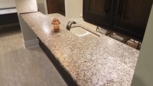 Beige Butterfly Granite with Chiseled Edge 4 | Reflections Granite & Marble