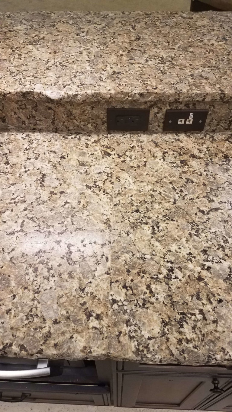 Beige Butterfly Granite Kitchen Reflections Granite & Marble